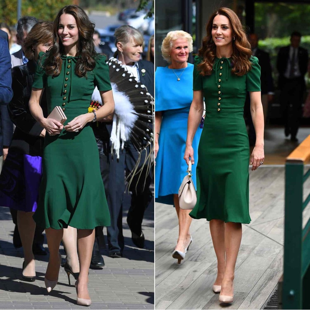 Dolce and Gabbana white dress ASO Kate Middleton